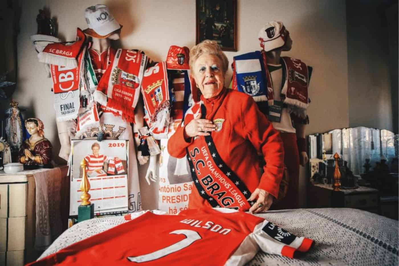 Melinha. A adepta que seguia o SC Braga para todo o lado e que sonhava ver o clube campeão