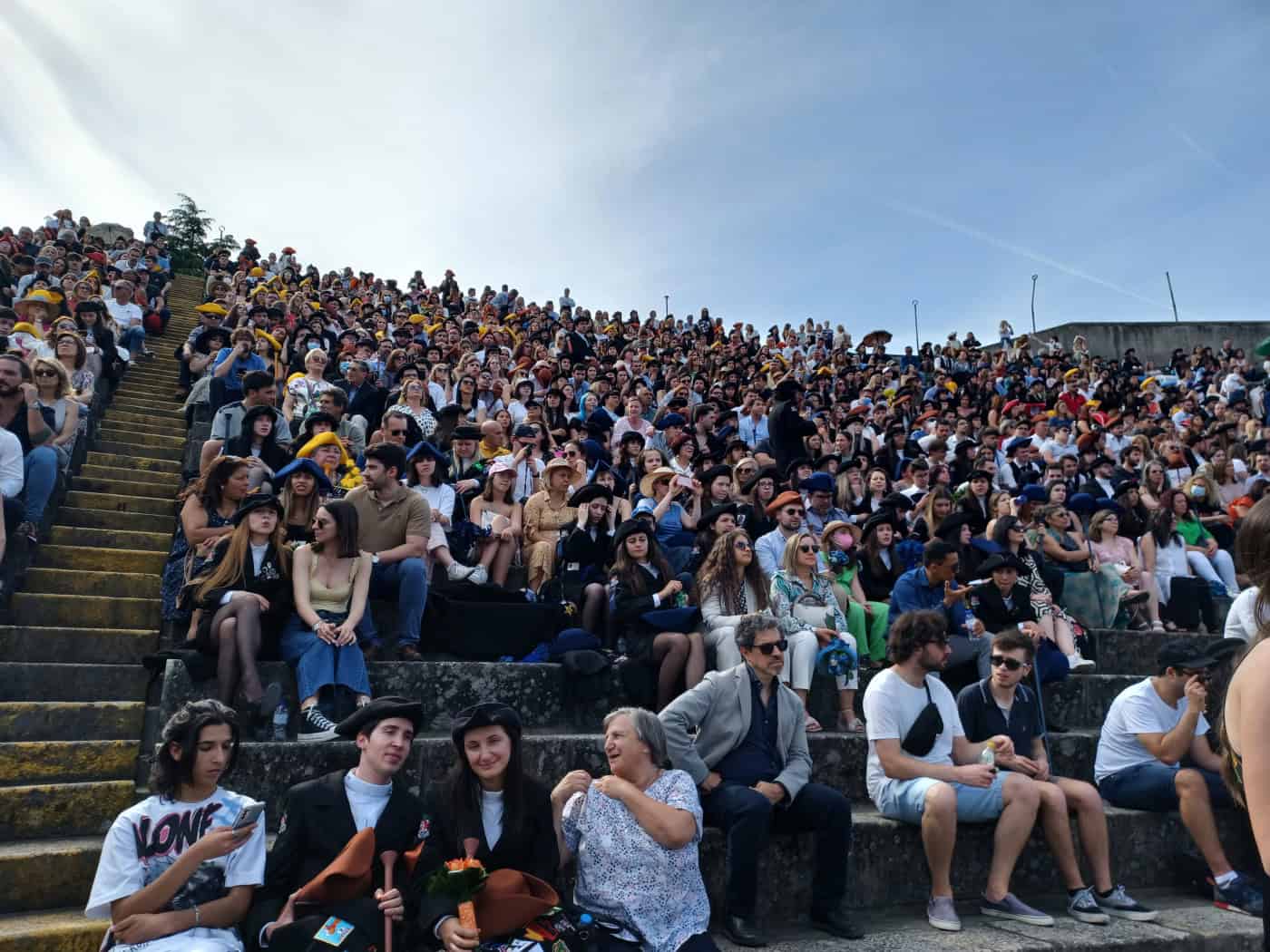 Milhares de finalistas pintaram 1º de Maio e campus de Azurém