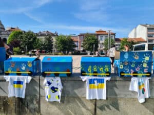 Mais de mil alunos do 1.º ciclo de Braga uniram-se pela paz