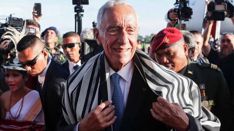 "Vamos fazer ainda mais", promete Marcelo à chegada a Díli