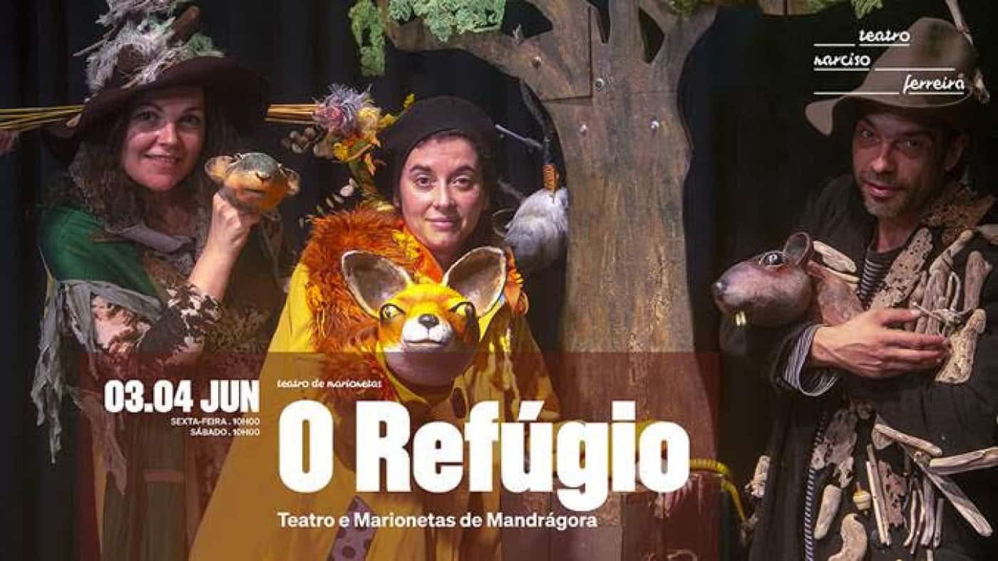 Teatro Narciso Ferreira apresenta espetáculo de marionetas