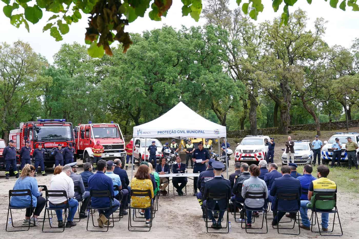 Braga reforça meios para prevenir incêndios florestais
