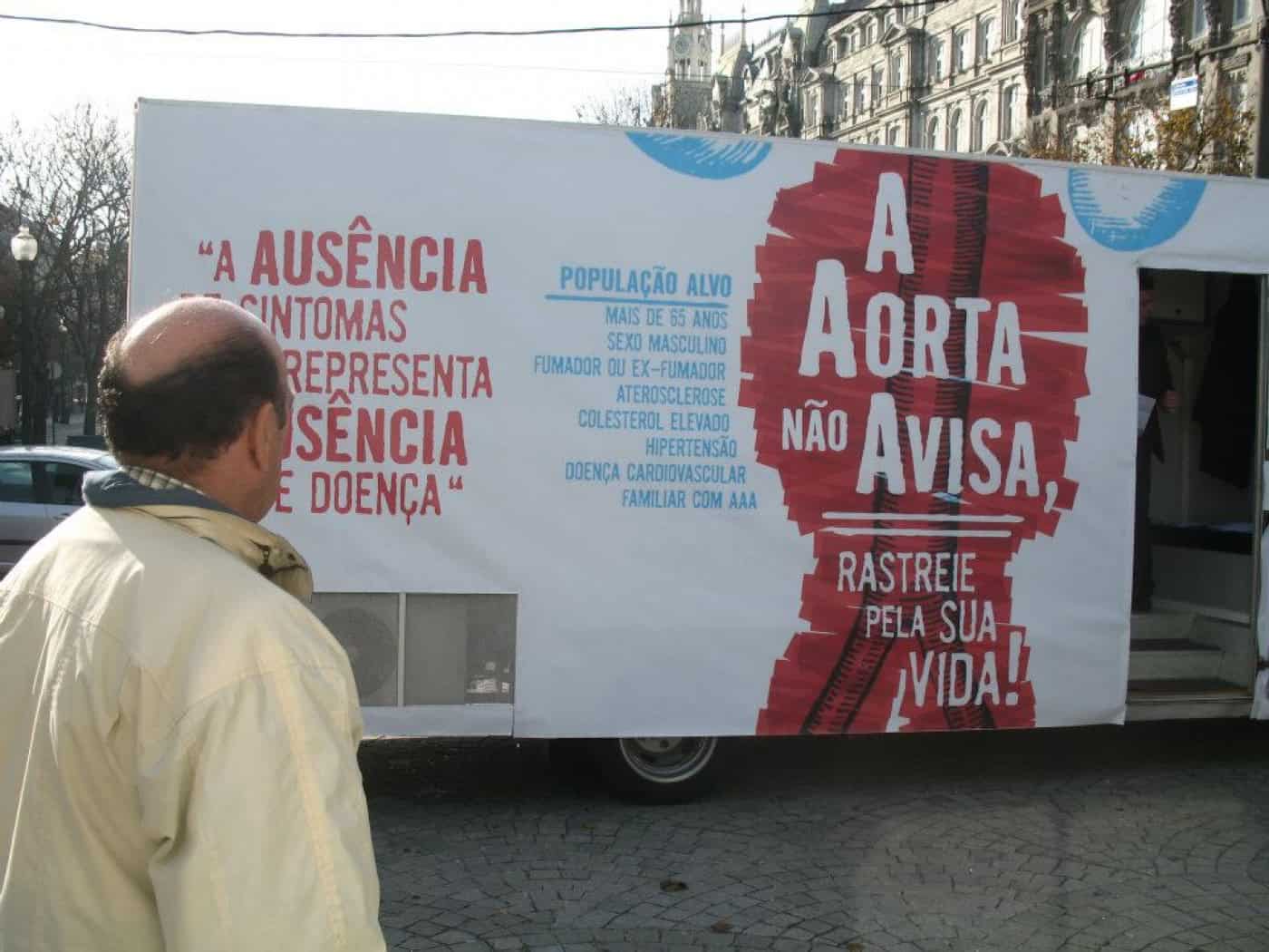 Braga recebe camião de rastreios ao aneurisma da aorta abdominal