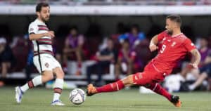 Portugal perde na Suíça e ‘entrega’ liderança à Espanha na Liga das Nações 
