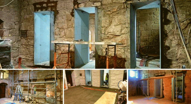 Segunda fase da requalificação do Paço dos Duques já está no terreno