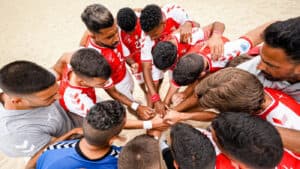 SC Braga vence AD Buarcos e mantém-se na liderança do campeonato