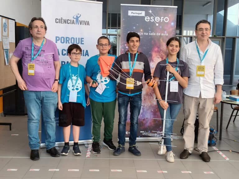 Alunos Calouste Gulbenkian Braga conquistam 3º lugar em concurso nacional de microssatélites
