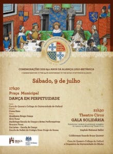 Braga celebra Aliança entre Portugal e Reino Unido com espectáculos culturais