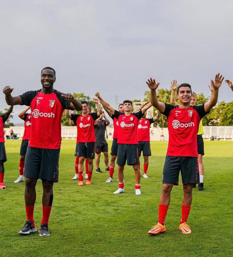 SC Braga parte para o Algarve com 30 jogadores