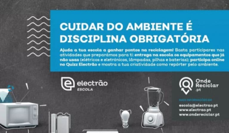 17 escolas de Braga recolheram 14 toneladas no desafio 'Escola Electrão'