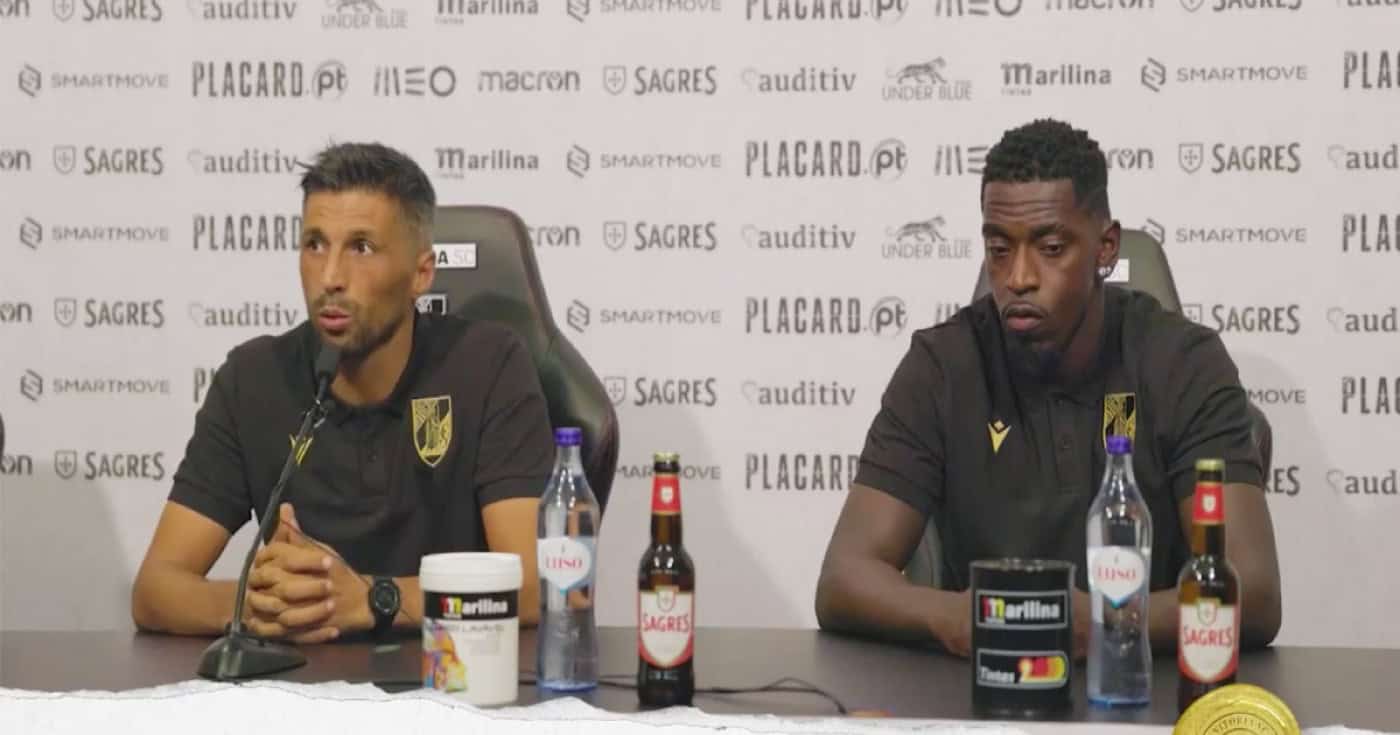 Moreno rejeita "medo" e pede "controlo" frente ao Hajduk Split