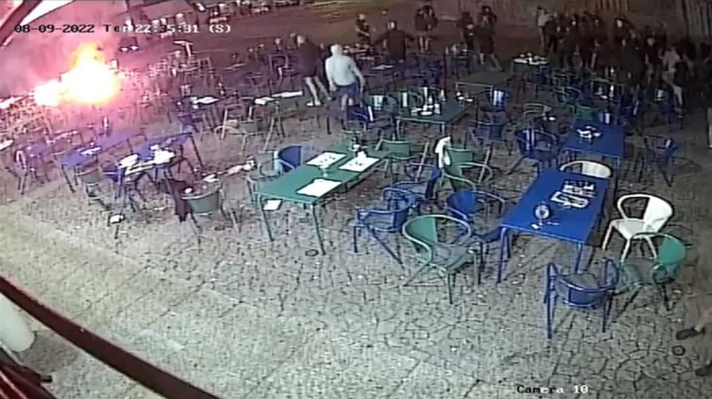 PSP identifica 154 adeptos do Hadjuk Split após distúrbios em Guimarães