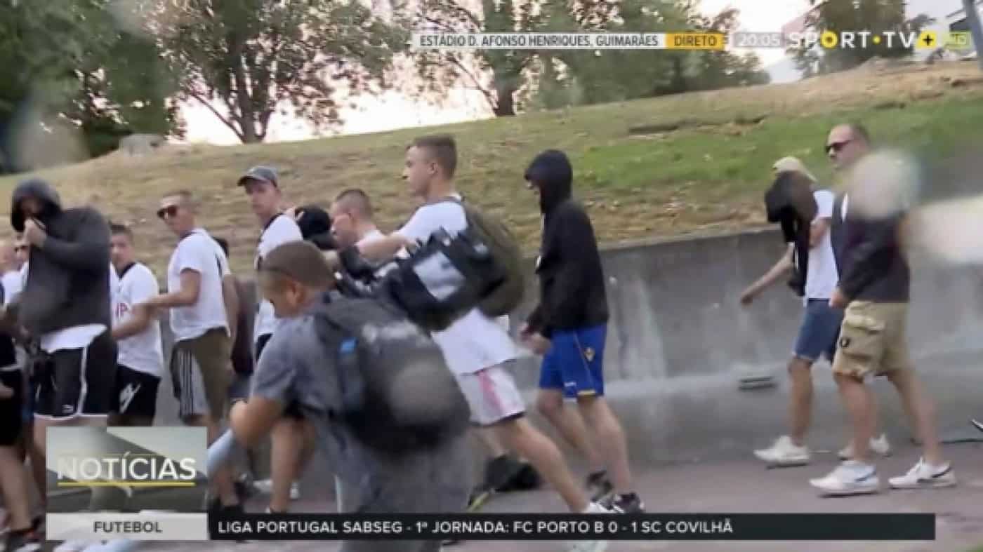 Adeptos croatas agrediram jornalistas portugueses após o jogo de Guimarães