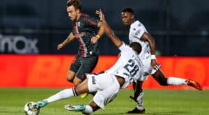 Banza brilha e dá vitória ao SCB em Famalicão