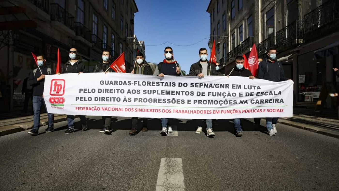 Adesão à greve dos guardas florestais da GNR chegou aos 95%