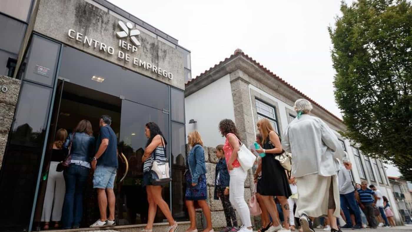 Prestações de desemprego atingem em julho o número mais baixo de sempre&nbsp;