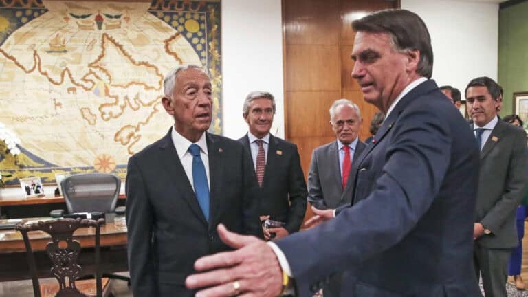 Marcelo Rebelo de Sousa reuniu com Jair Bolsonaro em Brasília