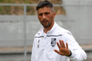 Moreno confiante para jogo com o Santa Clara assume comportamento incorreto