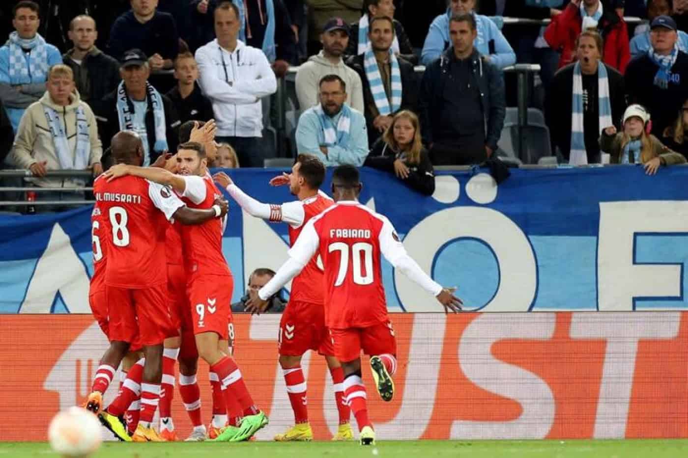 SC Braga estreia-se na Liga Europa com vitória na Suécia e lidera o grupo