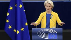 Von der Leyen propõe limite às receitas das empresas que produzem eletricidade a baixo custo&nbsp;