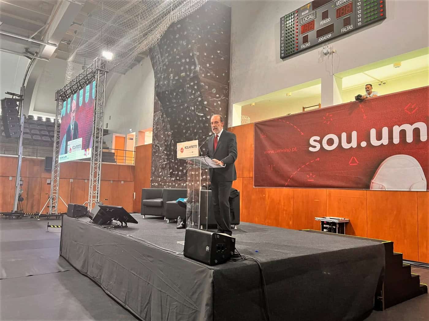 Reitor da UMinho: “Esta é uma universidade fortemente internacionalizada”