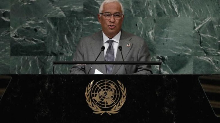 António Costa critica na ONU ameaça nuclear e pede à Rússia para cessar hostilidades