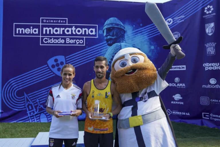 Dulce Félix e José Sousa são os vencedores da Meia Maratona Cidade Berço