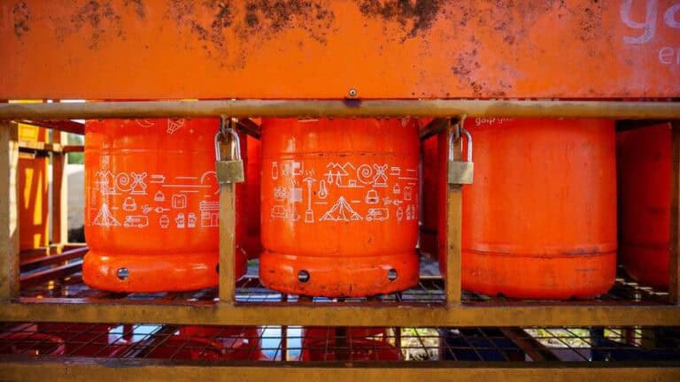 Revisto em baixa preço máximo para o gás de botija