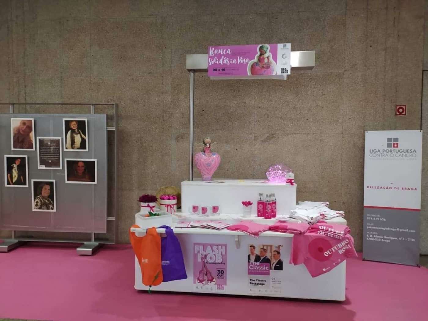 LPCC tem Banca Solidária Rosa até 16 de outubro no BragaParque