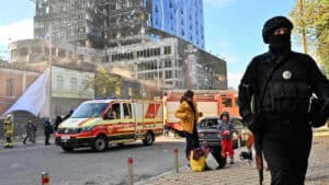 Rússia dispara pelo menos 75 mísseis contra a Ucrânia, 41 foram "abatidos" pela defesa aérea&nbsp;