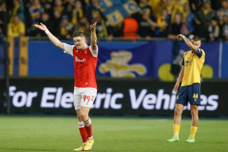 Vitinha é o primeiro português e o mais jovem a marcar 3 golos pelo SC Braga num jogo europeu&nbsp;