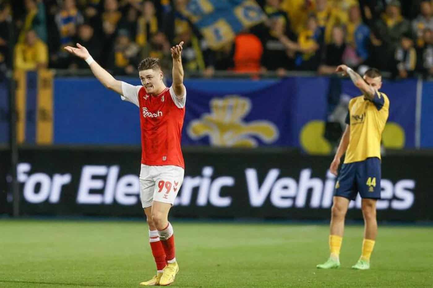 Vitinha é o primeiro português e o mais jovem a marcar 3 golos pelo SC Braga num jogo europeu&nbsp;