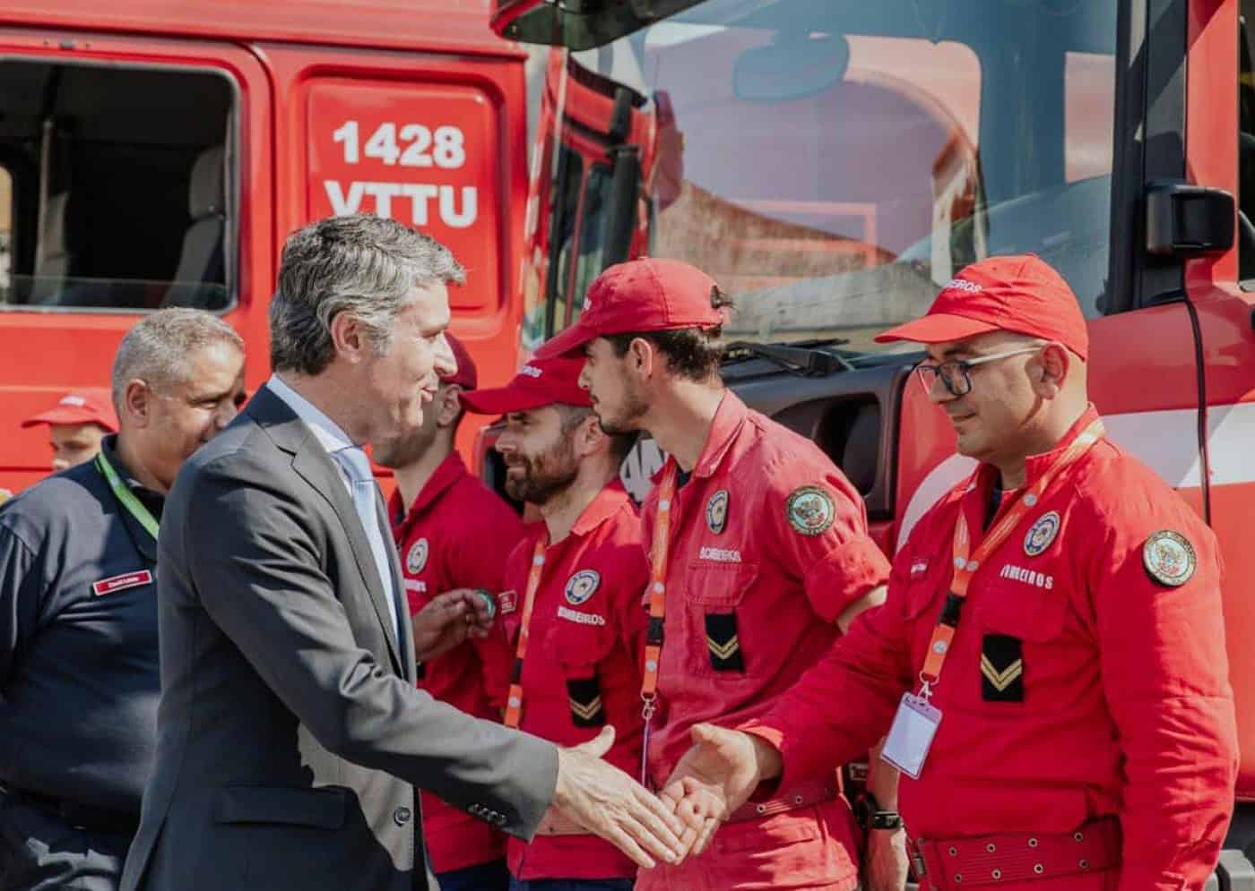 Bombeiros vão receber 31,7ME, mais 6,7% do que em 2022