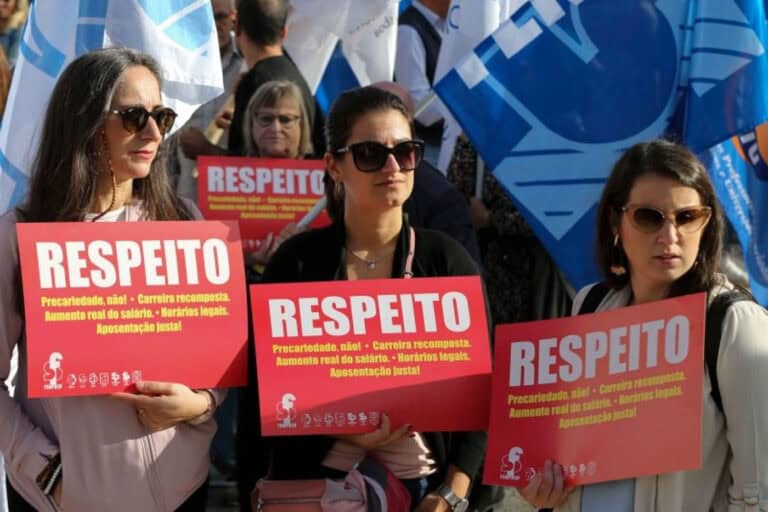 Sem negociações haverá mais dias de luta, garantem os professores&nbsp;