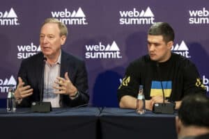 Microsoft apoia Ucrânia com mais de 100 ME em tecnologia em 2023