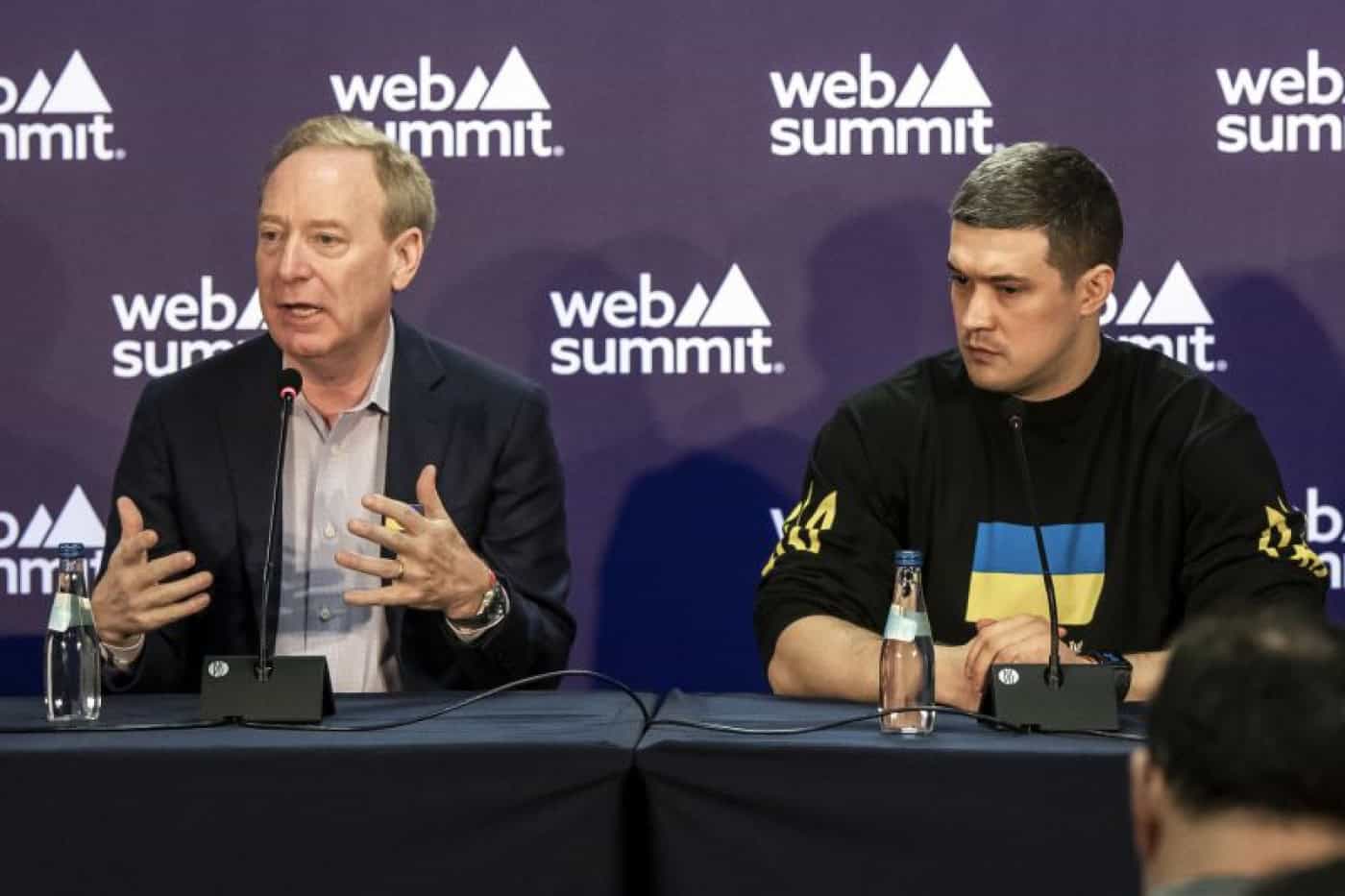 Microsoft apoia Ucrânia com mais de 100 ME em tecnologia em 2023