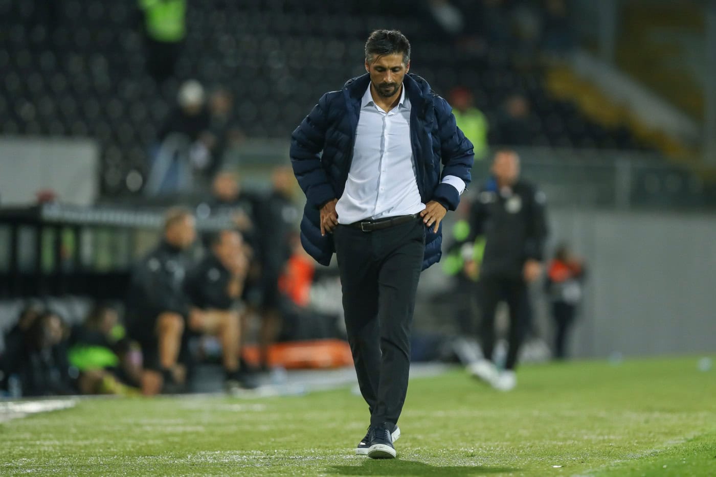 "Hoje tenho mais orgulho nos homens que tenho para treinar do que antes deste jogo"