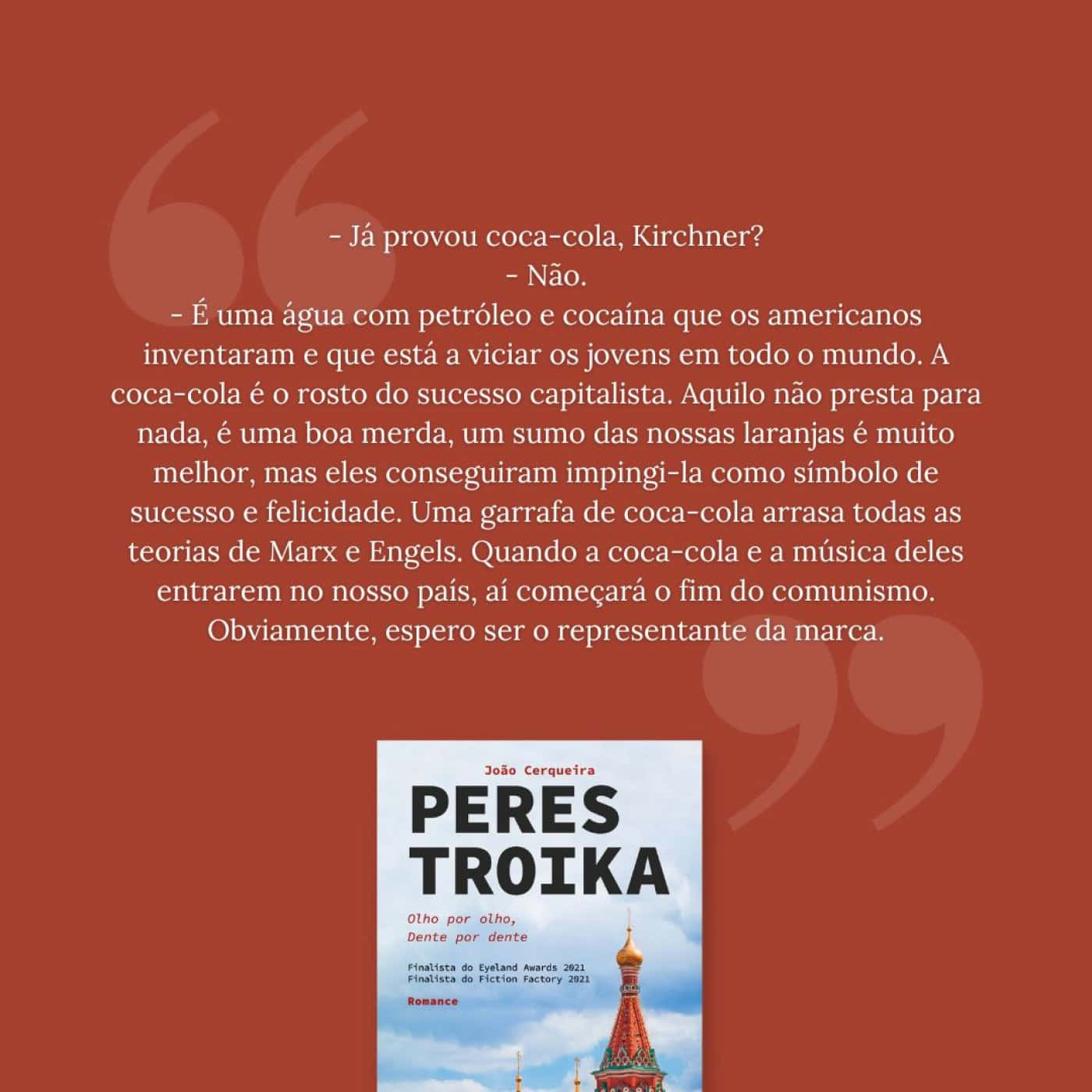 João Cerqueira apresenta em Viana a obra 'Perestroika: olho por olho, dente por dente'