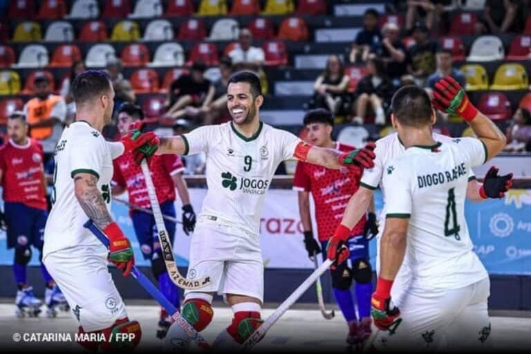 Portugal vence e é primeiro do grupo no Mundial de hóquei em patins&nbsp;