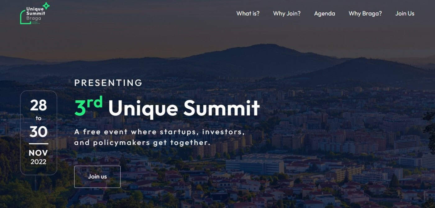 Braga acolhe evento internacional dedicado a empreendedores e startups