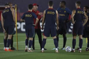 Portugal contou com 12 jogadores na ‘ressaca’ da primeira derrota no Mundial2022&nbsp;