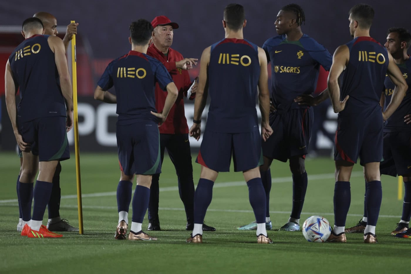 Portugal contou com 12 jogadores na ‘ressaca’ da primeira derrota no Mundial2022