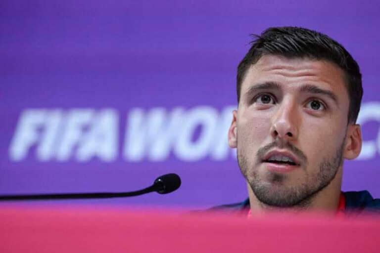 "Estamos prontos", garante Ruben Dias sobre jogo dos oitavos com a Suíça&nbsp;