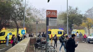 Colisão entre dois comboios na Catalunha&nbsp;