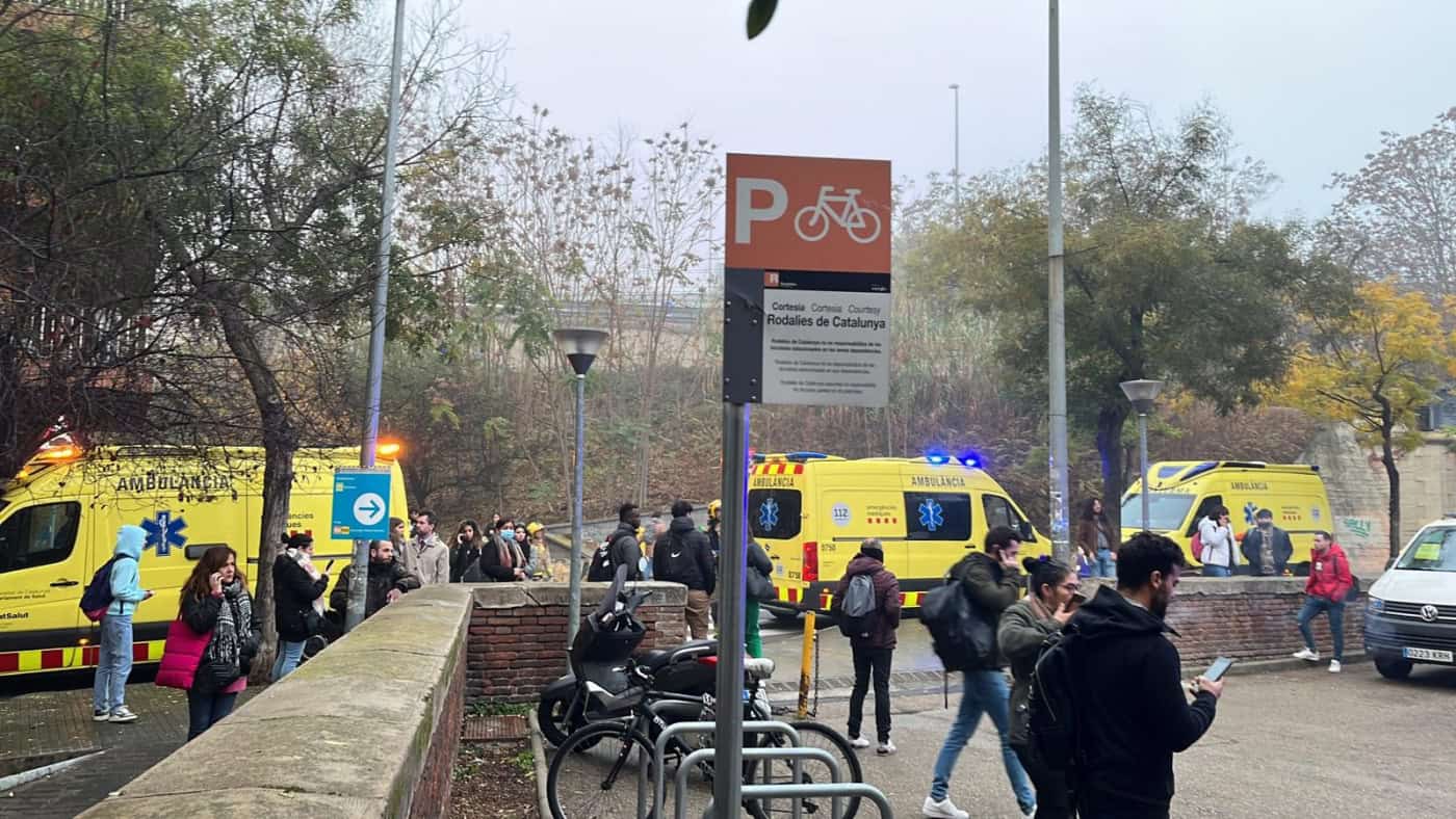 Colisão entre dois comboios na Catalunha