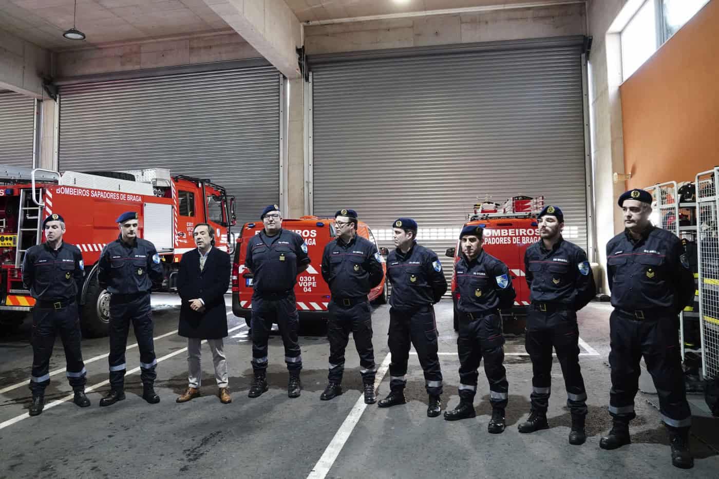 Sapadores de Braga com novas fardas e três viaturas a caminho