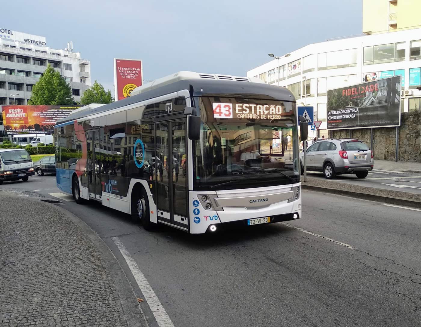 TUB aumentam frequência na linha que une estação à UMinho a partir de segunda-feira