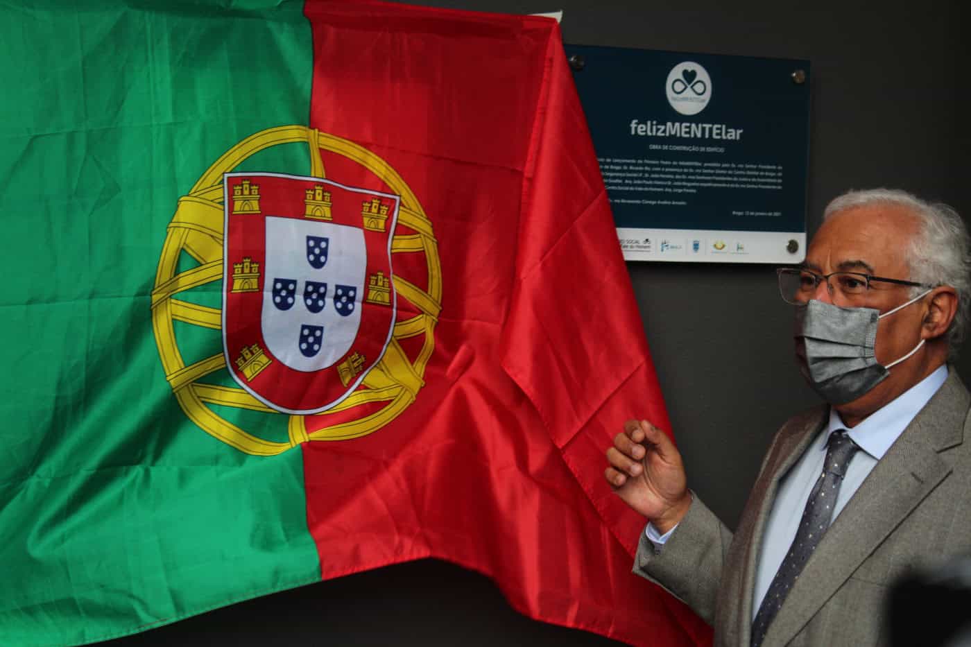 Primeiro-ministro diz que novo lar em Gualtar é “exemplo” da aplicação do PRR