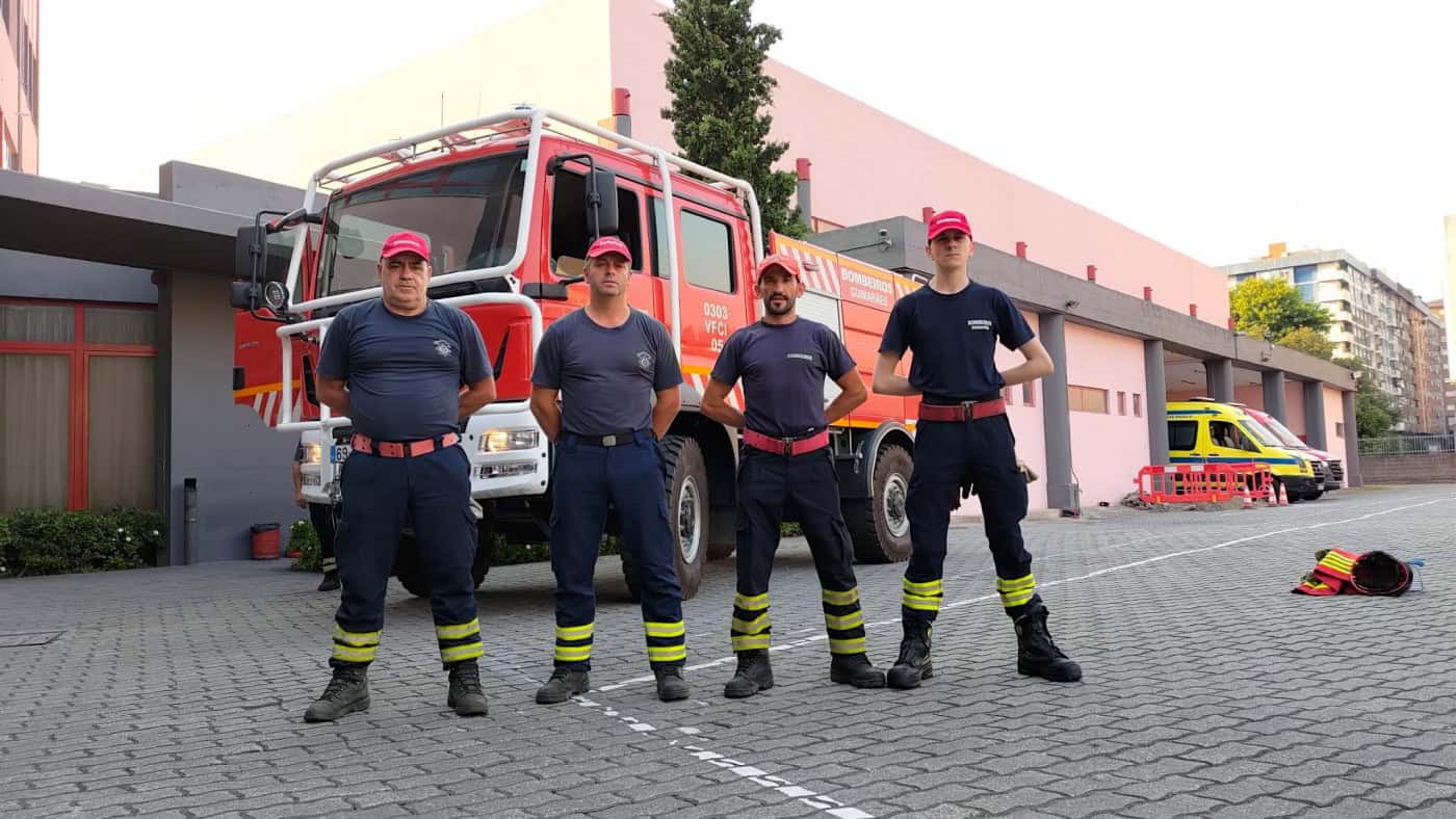 Bombeiros Voluntários de Guimarães batem recorde de serviços de socorro em 2022