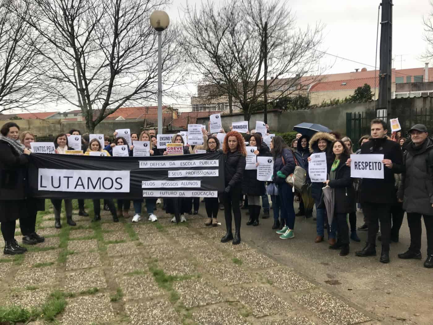 Greve em Braga."Não fazemos gosto em privar-nos do nosso vencimento"